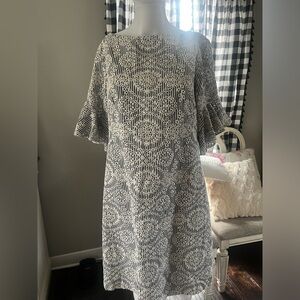 Great Lauren black and white dress